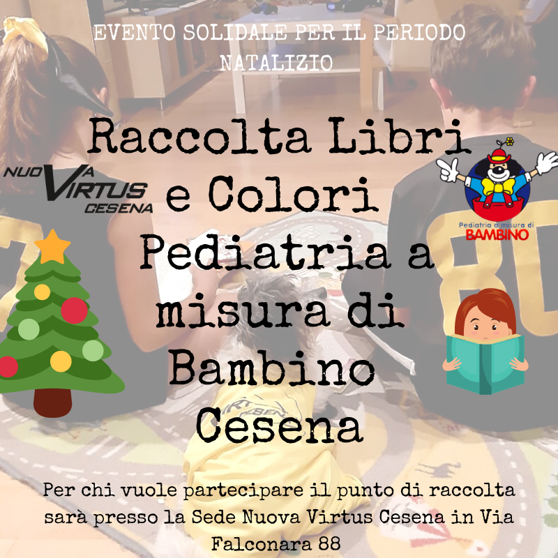 Virtus per il Sociale: Raccolta libri e giochi per la Pediatria a Misura di bambino